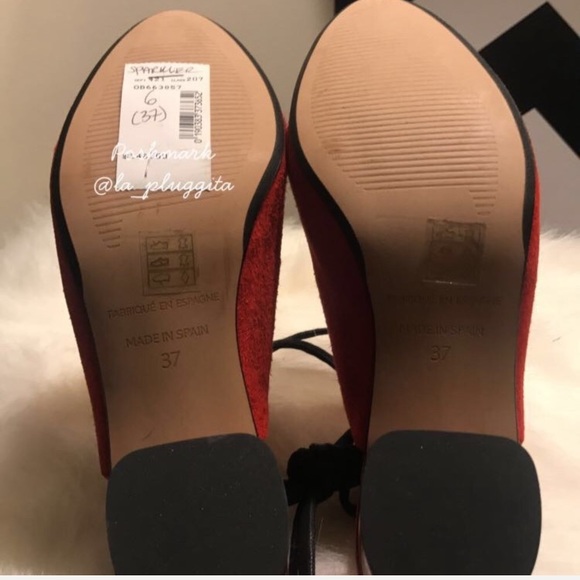 Free People Red Ankle Booties - Picture 8 of 8